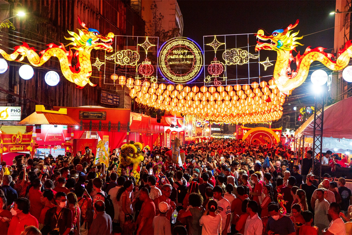 중국 설날을 맞아 중국인 관광객이 급증하면서 치앙마이와...
