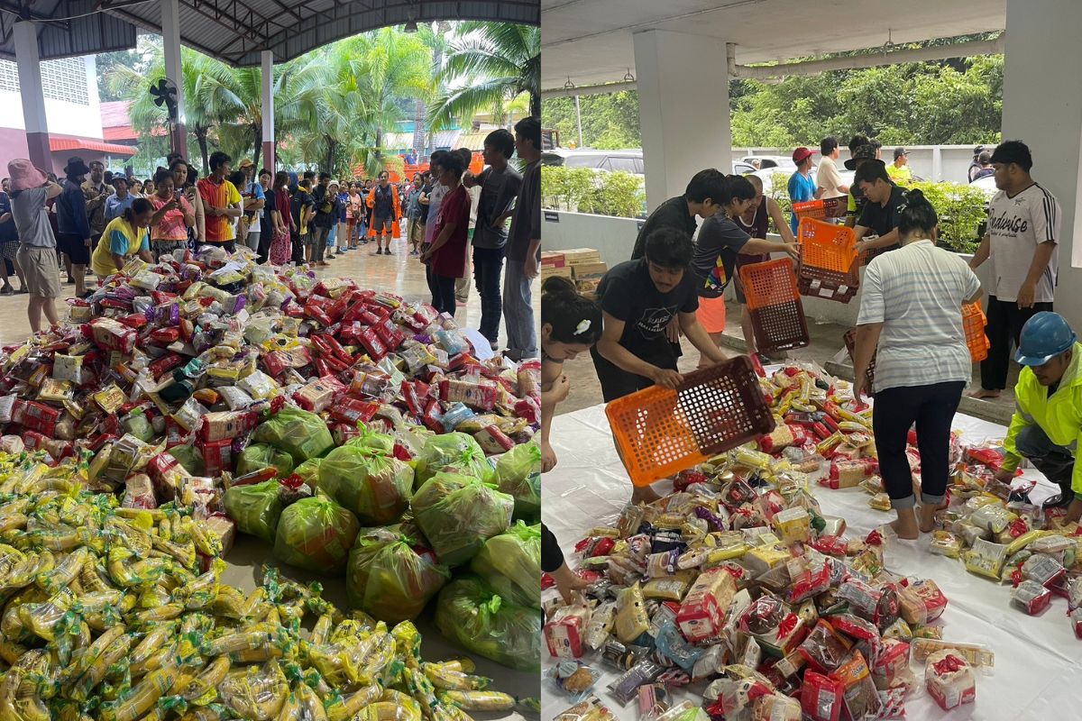 핫야이는 승객과 관광객들의 우려를 해소하기 위해 물품 ...